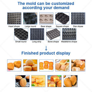 OCEAN Semi Automática Panadería Cupcake Bizcocho Madeleine Hacer Máquina Pastelería Línea Pastel - Product Image 6