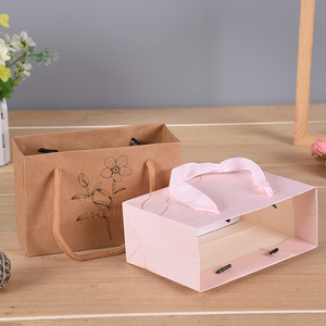 婚礼派对手工定制彩色牛皮纸袋可爱纸板设计 - Product Image 6