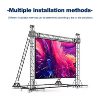 Pantalla LED COB de paso pequeño P2.604/1.64x1.64ft 4K para cine en casa, pantalla de video LED para sala de cine privada