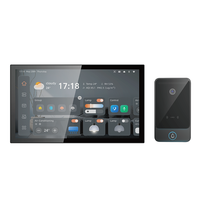 Interphone vidéo intelligent Android PoE avec écran IPS 10 pouces, résolution 1280x800, compatible Wi-Fi, pour système de sécurité domestique et d'automatisation