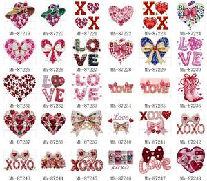 Camiseta de <span class=keywords><strong>Vinilo</strong></span> Lavable con Diseño Brillante Tejido para el Día de San Valentín, Ideal para Pegatinas de Transferencia Térmica, Precio Bajo, Excelente - Product Image 4