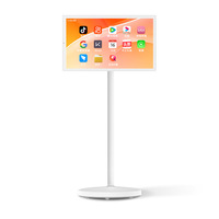 27 32 "Système Android 12 4 + 64Gb Écran tactile Tablette portable à écran tactile Écran TV intelligent Moniteur Affichage Télévision avec batterie
