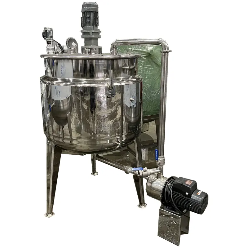 Máquina para hacer jabón líquido/homogeneizador mezclador de plantas mezcladoras y vacío