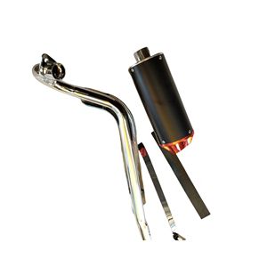 Piezas de Modificación para Motocicletas Todoterreno de 110cc y 125cc para Mini Motocross, Tubo de Escape de Aluminio - Product Image 2