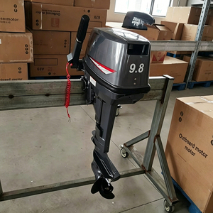 Nouveau moteur de remplacement refroidi par eau 9,8 CV 2 temps, arbre long/court, pour bateau de pêche gonflable - Product Image 2