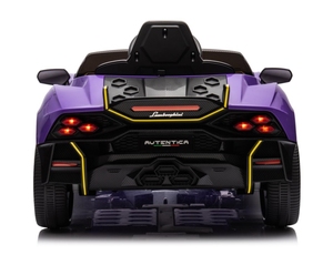 Nuovo <span class=keywords><strong>giocattolo</strong></span> giostra con licenza elettrica 12V per <span class=keywords><strong>Lamborghini</strong></span> per bambini 2.4G telecomando per età 2-4 in plastica resistente - Product Image 5