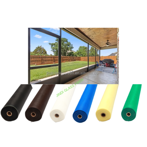 JINDI-Mosquitera de 20x20 para patio, mosquitera pequeña, malla enrollable de malla junto a la piscina, color negro - Product Image 1