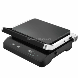 Aifa eléctrico Digital interior hogar Acero inoxidable barbacoa sándwich extraíble fácil de limpiar antiadherente parrilla Parrilla de contacto - Product Image 1