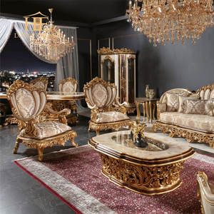 Juego de Sofás Clásico Francés de Lujo para Sala de Estar y Dormitorio con Almacenamiento y Funda Extraíble de Alta Calidad - Product Image 3