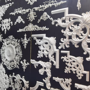 Auuan Guangdong Imperméable Exquis Décoratif PU <span class=keywords><strong>Plafond</strong></span> Rosette Léger Polyuréthane Sculpté <span class=keywords><strong>Plafond</strong></span> Ornement - Product Image 4