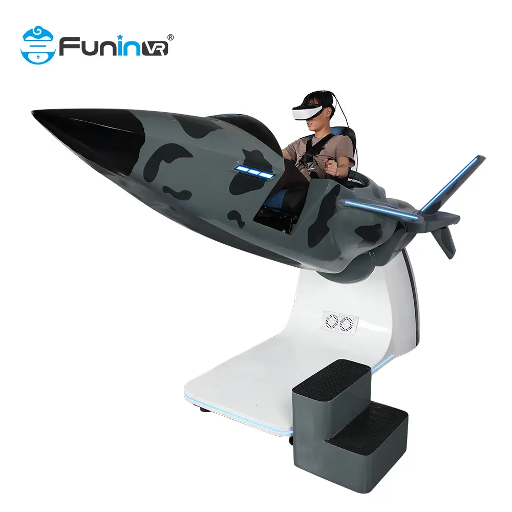 Funinvr 9DフライトVRシミュレーター簡単操作VRフライングシミュレーターバーチャルリアリティ飛行機