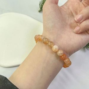 Bracelet naturel en perles de verre colorées, pierre de mise à la terre, logo gravé au laser fiable, service d'étiquetage SKU - Product Image 5