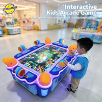 Machine d'arcade 55 pouces 6 joueurs, jeu de pêche Ocean Hunting, équipement de divertissement pour enfants et salles de jeux, version anglaise