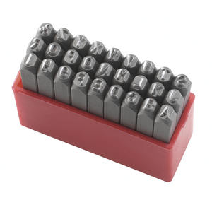 Fervi Letter <b>Punch</b> <b>Set</b> Hrc 58-60 Metal Stamping Tools For Marking And Engraving - Product Image 1