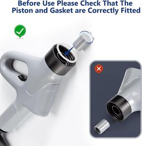 Déboucheur de drain multifonctionnel fonctionne sur les toilettes, les éviers et les douches avec une puissante action d'aspiration - Product Image 1