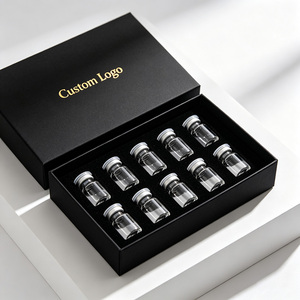 Custom Gold Foil Logo Child Resistant Paper Cardboard Box Oil 3ml 5ml 10ml Vials Slide Open CR Drawer Packaging With EVA Insert - Product Image 4