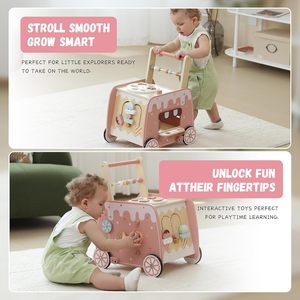 Home-style Multifunctional Wooden Toddler <strong>Walker</strong>. QW0001 - Product Image 4
