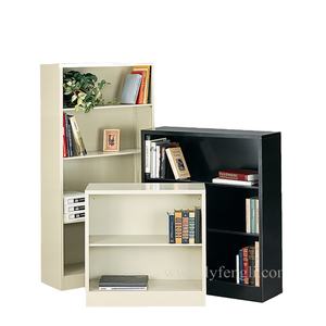 ชั้นวางหนังสือเหล็ก/ตู้เก็บเอกสารโลหะสีแดงแบบเปิดประตูสำหรับห้องสมุด ตู้เหล็กไม่มีประตู ชั้นวางปรับได้ 4 ชั้น - Product Image 4