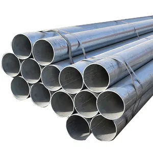 Fabricants les plus vendus à bas prix et tuyaux en acier soudé galvanisé de grand diamètre de haute qualité
