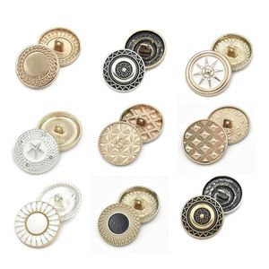 Garment Accessories Custom logo Clothing Sewing <b>Gold</b> Shank Overcoat blazer Coat Tuxedo Metal Suit <b>Buttons</b> for Suit Coat Clothes - Product Image 5