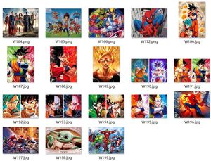 Affiche circulaire 3d de corée, impression, image Anime japonais <span class=keywords><strong>goku</strong></span> - Product Image 6