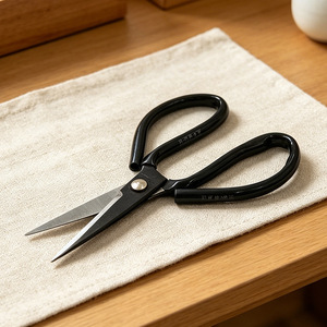 Extra-large household high-carbon steel sharp industrial scissors, safety scissors, tailor's scissors, thread <b>trimmers</b>, and - Product Image 3