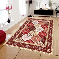 Tapis persan Kilim vintage de luxe fait main en fausse laine indienne, paillasson en soie, ensembles de tapis de salon