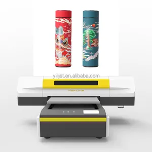 Multifunktion aler UV-Flach bett drucker 3D-Druckermaschinen für kleine Unternehmen UV-Drucker