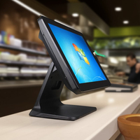 Горячая распродажа: Экономичная POS-система с сенсорным экраном, кассовый аппарат, моноблок для точек продаж, POS-терминал.