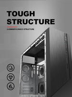 Boîtier pour pc de bureau directement de l'usine bon marché vertical box office cpu cabinet micro atx mini tour boîtier d'ordinateur