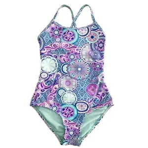 Summer Girls Swimsuit Kids One Piece Bathing Suit swimwear professional manufacturers one-piece beach bathing