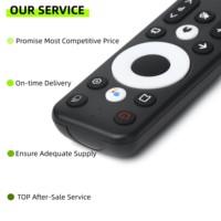 Nouvelle télécommande vocale AIR MOUSE pour boîte TV ONN Mecool, compatible avec 22 boutons, couleur noire, pour Google/Android TV Box