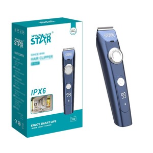 ปัตตาเลี่ยนตัดผมวินนิ่งสตาร์ 3W IPX6 กันน้ำ สำหรับใช้ในบ้าน - Product Image 1