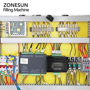 Machine de pesage et de remplissage semi-automatique ZONESUN ZS-HG200 à double trémie, grand volume, pour granulés, graines, soja, grains de café, céréales - Product Image 6