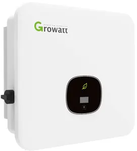 Growatt 10kw güneş invertör 13kw 15kw 20kw Growatt ızgara üç fazlı güneş invertör depolama enerji sistemi için