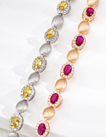 Bracelet en argent S925 rétro avec zircon, bijou vintage artisanal, accessoire de luxe scintillant pour femme, idéal pour les événements formels, les fêtes ou comme cadeau.