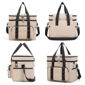 Nueva Bolsa Térmica Personalizada para Picnic, de Gran Capacidad, Reutilizable, Impermeable, de Oxford, con Doble Capa Aislante - Product Image 4