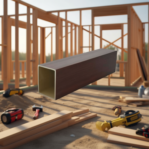 Pannello in PVC effetto legno Elite Square 40x50mm 2.95m, tipo Tech Rosewood per costruzioni - Product Image 2