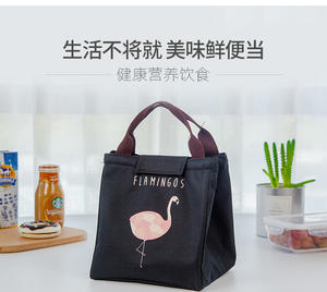 नई आगमन प्यारा बिल्ली छात्र पुन: प्रयोज्य अछूता थर्मल निविड़ अंधकार दोपहर के भोजन के बॉक्स भोजन वितरण दोपहर के भोजन के बैग - Product Image 3