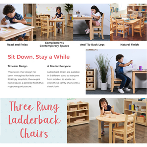 Mobili in Legno Montessori per Aula Prescolare, Set Tavolo e Sedie per Asilo Nido e Arredamento per Centro di Apprendimento Precoce - Product Image 4