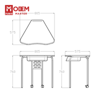 MINYI DAISY India Ensemble de mobilier scolaire pour salle de classe avec bureau et chaise d'étudiant et bureau et chaise d'étude