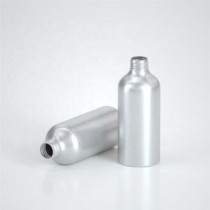 Flacon de parfum en <span class=keywords><strong>aluminium</strong></span> avec couvercle rabattable, tailles de 30 ml à 500 ml, conteneur de lotion cosmétique, base en métal et bouchon à vis - Product Image 5