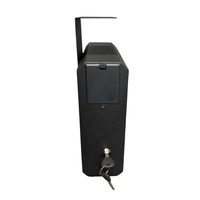Coffre-fort intelligent pour armes de poing, déverrouillage 4 voies (empreinte digitale, mot de passe, clé, Bluetooth), écran LCD, accès rapide, vente en gros, directement de l'usine OEM