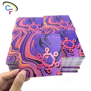 Özel renk baskı yaratıcı nokta UV reklam promosyon 300gsm mat kağıt kartpostal iş için - Product Image 4