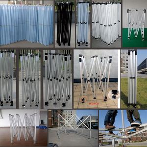 Tente pliante en aluminium personnalisée avec impression JARMOO Trade Assurance pour salon professionnel - Product Image 5