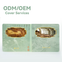 Carnet de notes ODM Deluxe Creative 3D sculpté : Artisanat de gravure raffiné original, Journal souvenir de qualité supérieure à couverture rigide