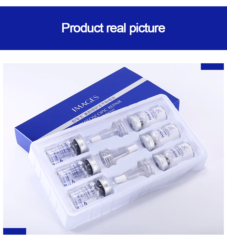 6PCs conjunto polvo liofilizado
