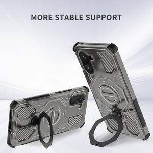 Funda de Teléfono Personalizada al por Mayor, Transparente, Resistente a Golpes, con Carga Inalámbrica Magnética, Diseño de Lujo en TPU+PC, Anillo 360, para <span class=keywords><strong>OnePlus</strong></span> Ace <span class=keywords><strong>5</strong></span> Racing - Product Image 4