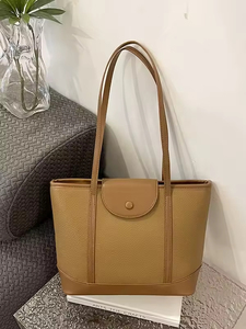 Sac à bandoulière en cuir véritable pour femmes, nouveau modèle, sac à main de luxe, couleur unie, sac messager, fermeture à glissière - Product Image 6