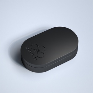 Metal <b>Compact</b> Lip Balm Container Refillable Metal Case Balm Container Solid Perfume Case - Product Image 3